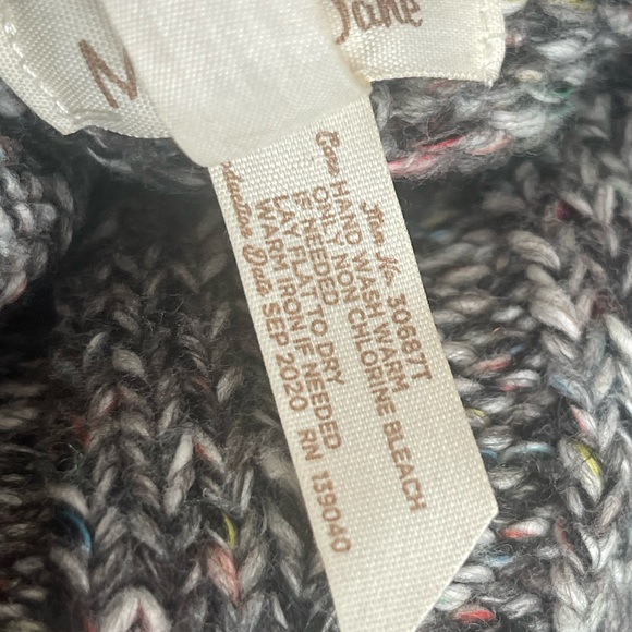 Matilda Jane MultiColor Evening Stroll Turtle Neck Sweater Dolman Sleeve, S - Picture 8 of 8